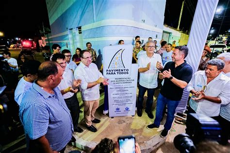 Arapiraca Prefeito Luciano Barbosa Entrega Pavimenta O De Ruas Em