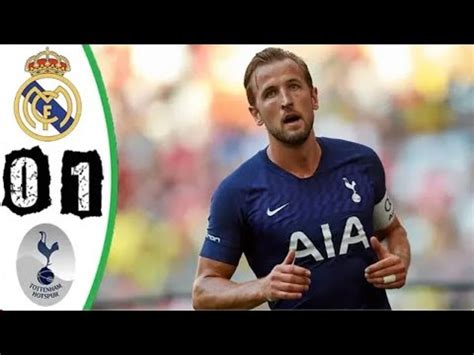 Real Madrid Vs Tottenham Hotspur All Goals Highlights Full