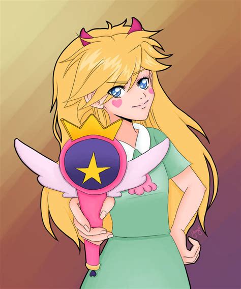 Star from Star vs. The Forces of Evil by genechan2009 on DeviantArt