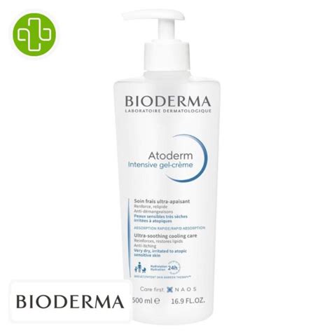 Bioderma Atoderm Intensive Gel Crème Soin Frais Ultra Apaisant 500ml