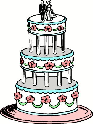 Best Wedding Cake Clip Art | Food and drink