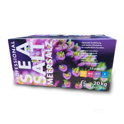 Professional Sea Salt (20kg) - Fauna Marin - SaltwaterAquarium.com