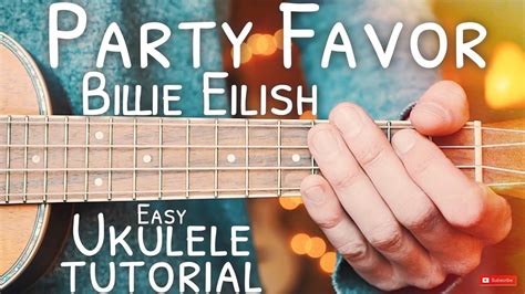 Billie Eilish Party Favor Ukulele Julia Mills