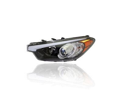 Headlight For Forte Koup Lx Halogen W O Led Drl Left A