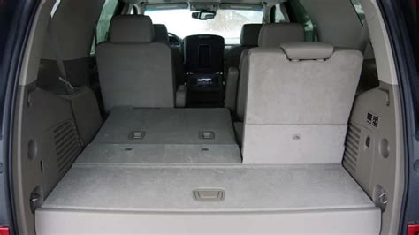 Chevy Tahoe Luggage Test How Much Fits Behind The Third Row Autoblog