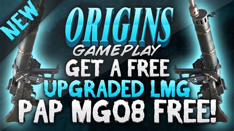 Black Ops Origins Get A Free Upgraded Mg Magna Collider Free