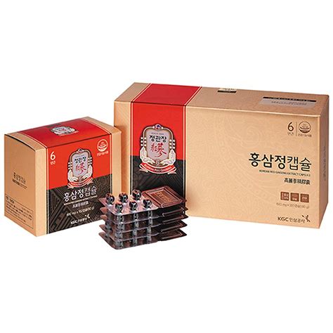 Buy Kgc Cheong Kwan Jang Korean Red Ginseng Extract Capsules 600 Mg X 300 Capsules Online At