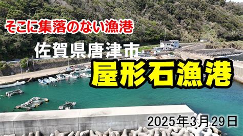 唐津市屋形石漁港 2025年3月29日 - YouTube
