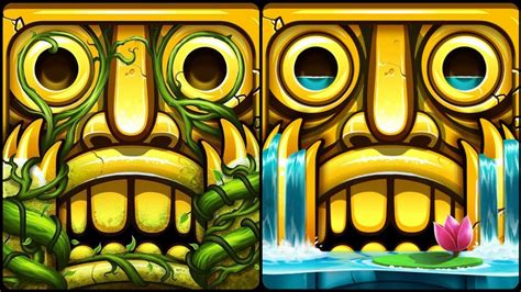 Temple Run Lost Jungle Vs Enchanted Palace Youtube