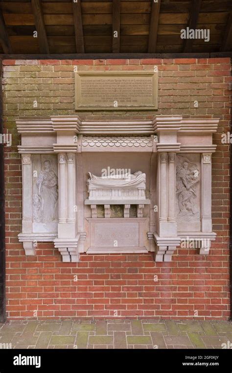 Tomb Of George Frederic Watts Watts Cemetery Chapel Guildford Stock