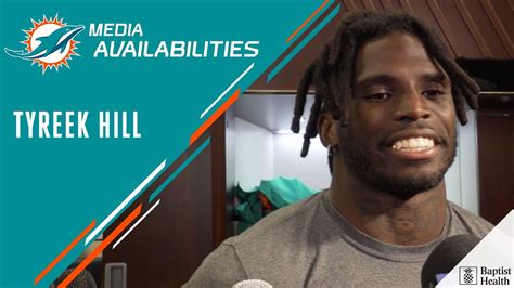 Tyreek Hill Meets With The Media Miami Dolphins Youtube