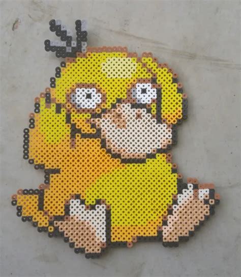 PSYDUCK POKÉMON PIXEL Art Perler Bead Art EUR 24 82 PicClick FR