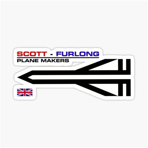 Scott Furlong Aviation Sticker For Sale By Andydrewz Redbubble