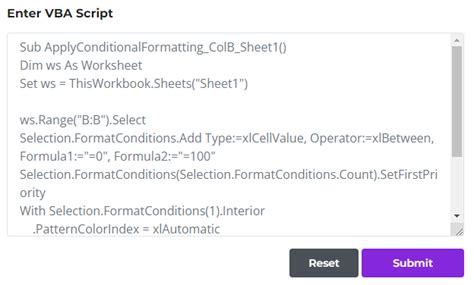 Excel Vba Code Explainer Excel Vba Script Explainer Ajelix