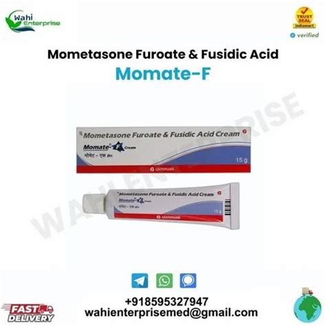 Momate F Cream Mometasone Furoate Fusidic Acid Cream Packaging