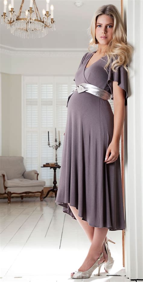 Cocoon Nursing Maternity Dress Mink Maternity Wedding Dresses