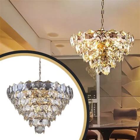 Lustre Pendente Cristal E Vidro Cristalle Cm Startec Parcelamento