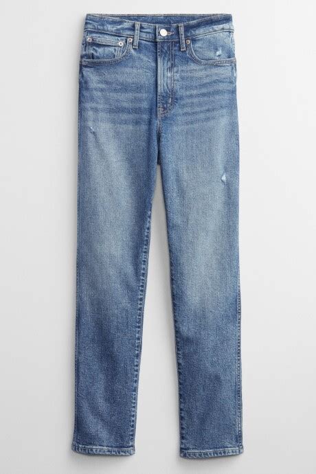 Jean Vintage Slim Tiro Alto Mujer Dark Hilda Gap Uruguay