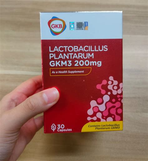 GKB L Plantarum GKM3 30s Probiotic Reduce Body Fat Alpro Pharmacy