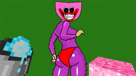 How To Draw In Minecraft Pixel Art Kissy Missy Fnf Youtube