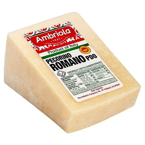 Ambriola Pecorino Romano Piccante Cheese