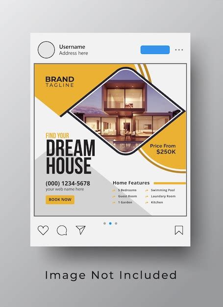 Premium Vector Real Estate And Home Apartment Social Media Post