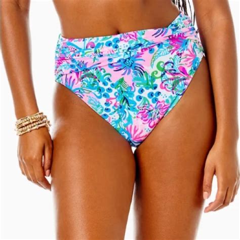 Lilly Pulitzer Swim Lilly Pulitzer Yarrow High Waisted Bikini