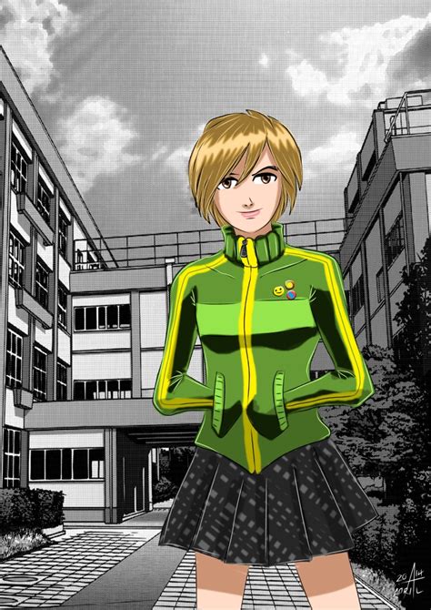 Chie Satonaka - Persona 4 by adamantis on DeviantArt