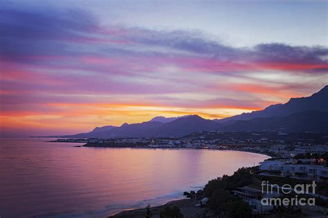 Colourful Crete sunset Photograph by Sophie McAulay - Pixels