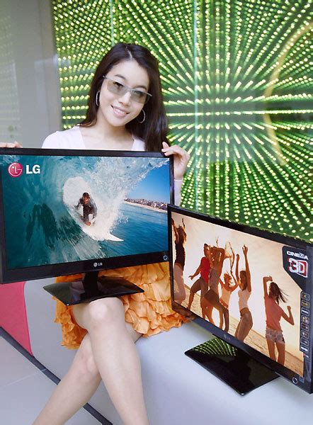 LG inaugura una nueva era de monitores 3d con la visión más brillante y