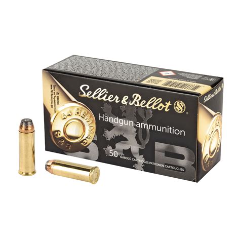 Sellier Bellot Magnum Ammo Grain Sjhp Round Box Omaha Outdoors