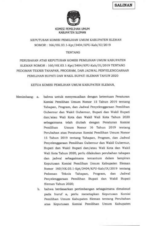 Pdf Komisi Pemilihan Umum Tentang Peraturan Komisi Pemilihan