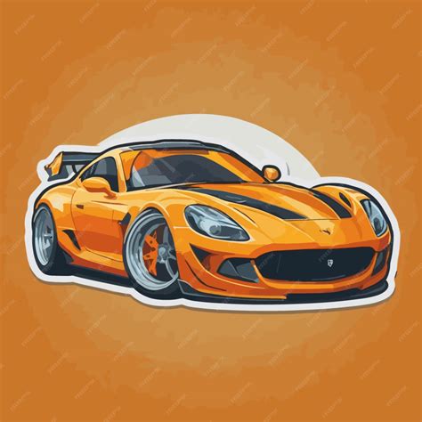 Premium Vector Sports Car Cartoon Vector