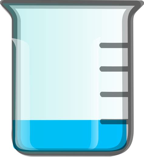 Water Large Beaker · Free vector graphic on Pixabay