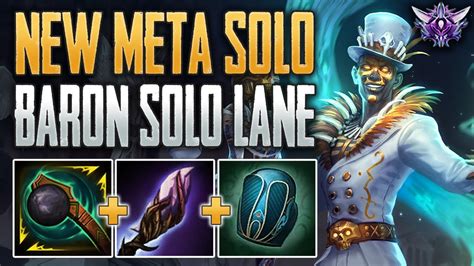 The New Meta Solo Baron Samedi Solo Gameplay Smite Masters Ranked