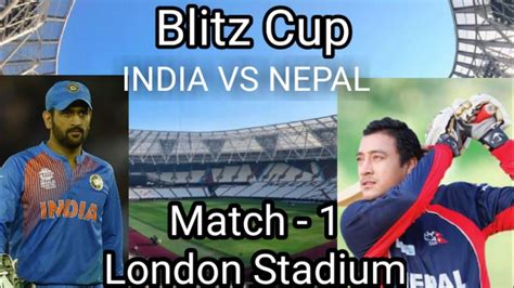 INDIA VS NEPAL Blitz Cup Match 1 WCC3 Night Match YouTube