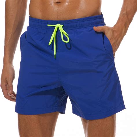 Silkworld Mens Swim Trunks Quick Dry Beach Shorts With Pockets