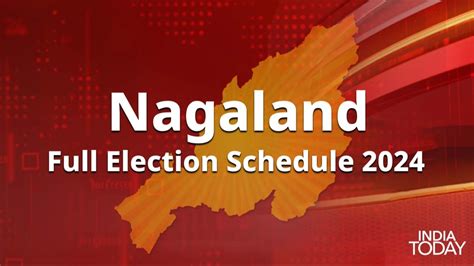 Nagaland Lok Sabha Election 2024 Total Seats Schedule And Other