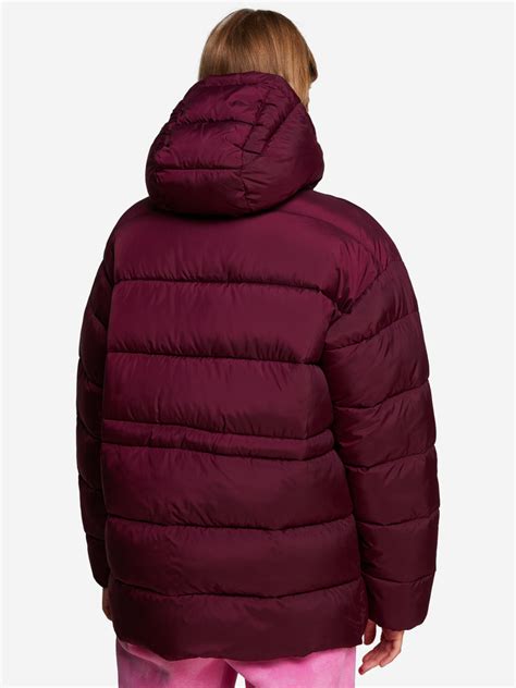 Куртка утепленная женская FILA бордовый цвет — купить за 22490 тг со ...