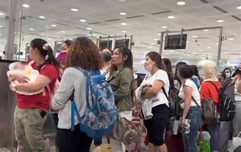 343 Distressed OFWs From Kuwait Fly Home ABS CBN News