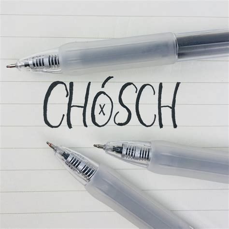 Bút bi Chosch CS-G209 đen, bút nguyên tử, bút bích, văn phòng phẩm