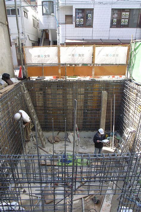 地下躯体工事 その2 建築計画網大系舎