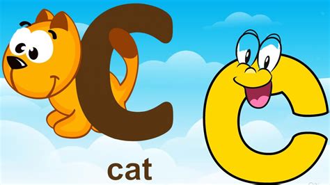 10 Words Start With Letter C Phonics Letter C Letter C Vocabulary