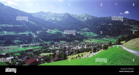 Österreich Salzburg Land Bad Hofgastein Lokale Übersicht Salzburger