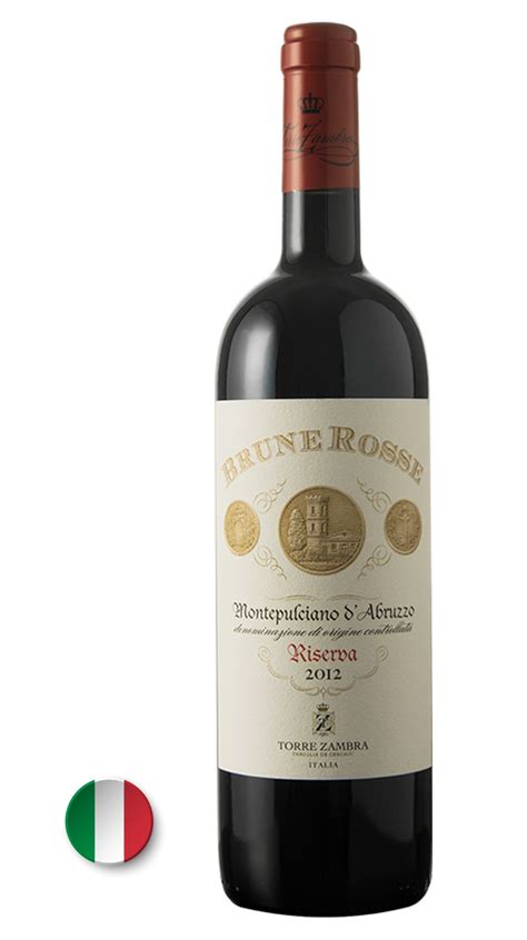 Brune Rosse Montepulciano D Abruzzo Riserva DOC Vinhos Collection