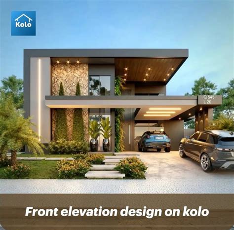 Modern Front Elevation Design