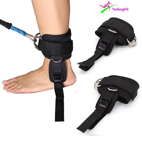 Neoprene Padded Ankle Straps For Glute And Leg Workouts Fitness Ankle