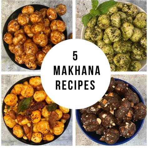 Makhana Recipes - Indian Veggie Delight