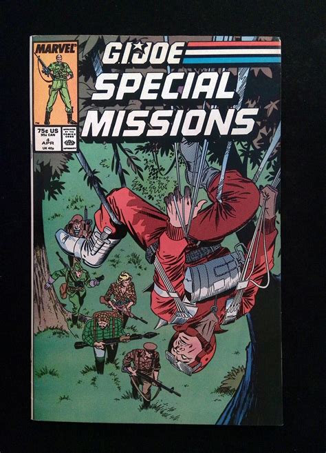 Gi Joe Special Missions 4 Marvel Comics 1987 Vf International