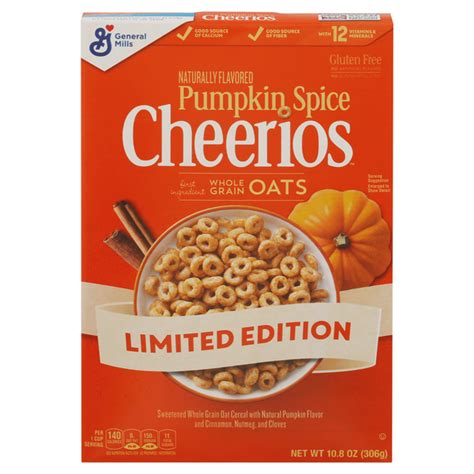 Save On General Mills Cheerios Cereal Pumpkin Spice Limited Edition